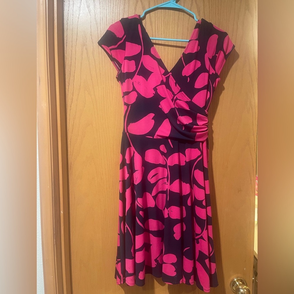 Women’s Floral Knee Length Dress -8P